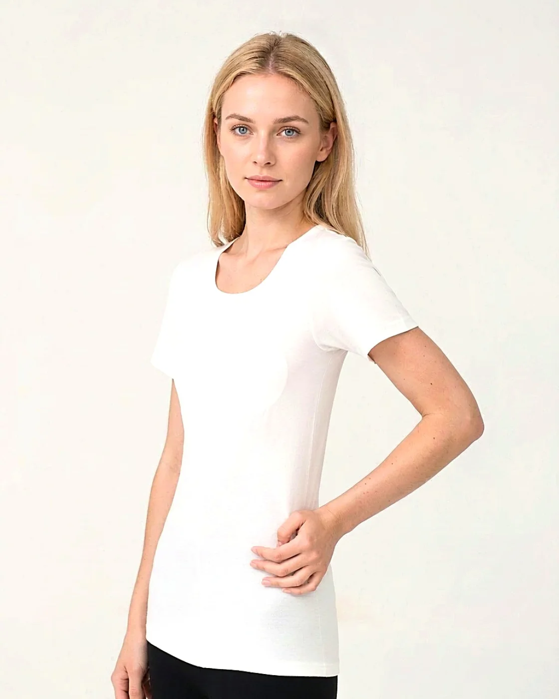Cotton knit top